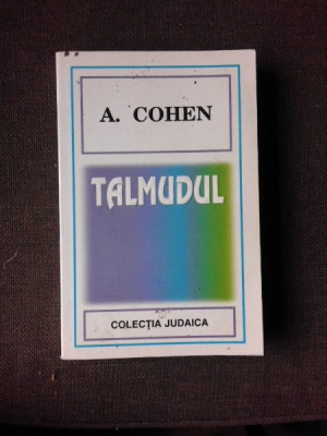 TALMUDUL DE A. COHEN foto