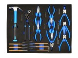Set de clesti, ciocane si accesorii, 16 bucati, Geko G10833F