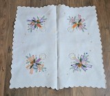 FATA DE MASA VINTAGE MATERIAL SINTETIC STRALUCITOR CU MODEL CUSUT MANUAL