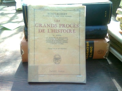 Les grands proces de l&amp;#039;histoire - Henri Robert vol.II foto