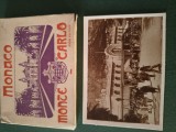 Bloc fotografii MONACO-MONTE CARLO - SEPIA . .Dimensiune 9 cm x 7 cm