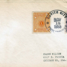 Plic LIONS CLUB,Cavite City , Philippines 18 Mai 1953
