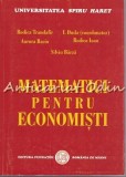 Cumpara ieftin Matematici Pentru Economisti - I. Duda