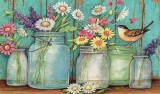 Set de creatie cu diamante ParNarZar, model floral, multicolor, 40 x 60 cm