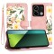 Husa personalizata fete Xiaomi Redmi Note 13 Pro 5G Techsuit FlipCraft, roz