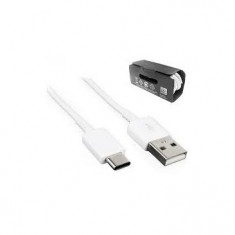 CABLU DE DATE SI INCARCARE USB LA USB TYPE-C SAMSUNG EP-DG970BWE, 1.0 M, ALB, ORIGINAL