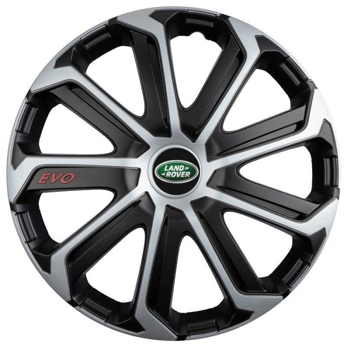 Set 4 Capace Roti Evo Gri-Negru R14, Pentru ROVER