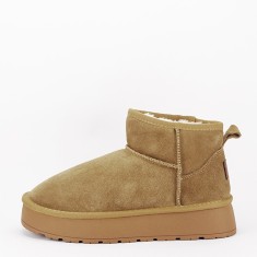 Ghete camel din piele naturala SW-012 111