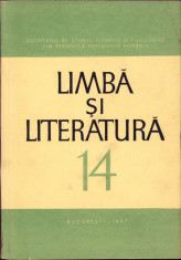 HST C1605 Limbă și literatură 14/1967 foto