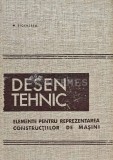 Cumpara ieftin Desen tehnic elemente pentru reprezentarea constructiilor de masini - 1966 - M. Stoenescu (C227), Didactica si Pedagogica