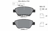 Set placute frana TEXTAR 2397903