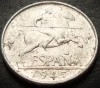 Moneda istorica 5 CENTIMOS - SPANIA, anul 1945 * cod 2788 = LUCIU de BATERE, Europa