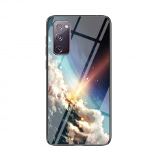 Husa Samsung Galaxy S20 FE model Glass Falling Star, Antisoc, TPU Hybrid, Viceversa foto