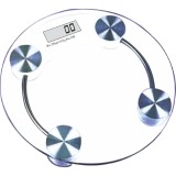 Cumpara ieftin Cantar electronic pentru baie cu geam pe rotund, 150 kg