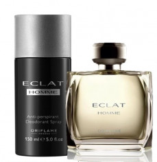 Set barbati Eclat Homme - Parfum, Spray corp - Oriflame - Nou foto