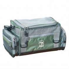 Geanta pescar spinning Behr Baggy 7, 38x19x21 cm, verde