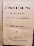 Alfred de Brehat - Les millions du cousin Gaspard, vol. IV (1864)