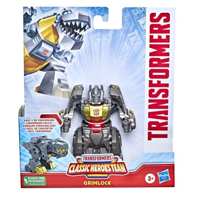 TRANSFORMERS CLASSIC HEROES TEAM ROBOT GRIMLOCK TRANSFORMABIL SuperHeroes ToysZone foto