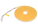 Bandă LED NEON aurie 24V IP65 8W/m
