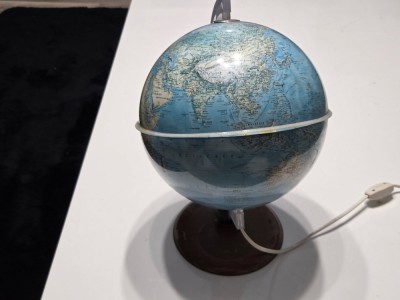 Glob pamantesc vintage deosebit foto