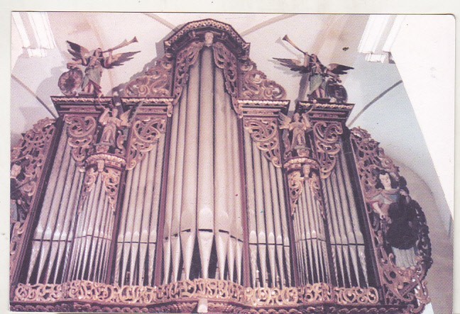 bnk cp Sighisoara - Biserica Manastirii - Orga - necirculata