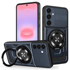 Husa Samsung Galaxy A37 5G Asteroid GSM RuggedCam, albastru