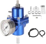 Cumpara ieftin Regulator presiune a combustibilului aliaj de aluminiu manometru 0-140 psi