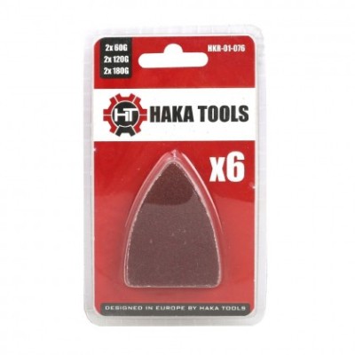 Set hartie abraziva pentru ferăstrău oscilant de 2 &amp;quot;/ 50mm, HAKA TOOLS, HKR-01-076 foto