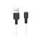 Hoco Carbon X29 cablu de date USB la IPHONE Lightning-Lungime 1 Metru-Culoare Alb