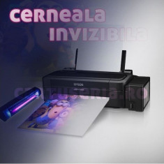 Imprimanta Epson L120 cu sistem CISS si cerneala invizibila foto