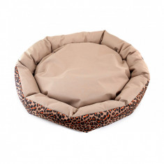 Culcus din material impermeabil pentru caine/pisica, model Animal Print, 77 cm AVX-F360200