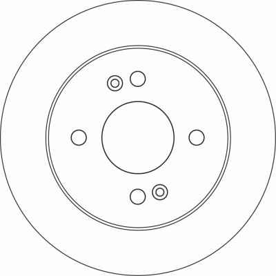 TRW DF6949 Disc frana foto