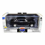 Masina metalica, New Ray, 1964 Chevy Nova SS, 1:25, Negru