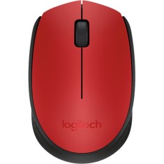 Mouse Wireless Logitech M171 -RED