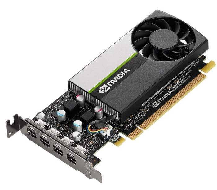 Placa Video nVidia Quadro T1000, 8 GB GDDR6, 128 bit, PCIe 3.0 x16, 4 x Mini DisplayPort