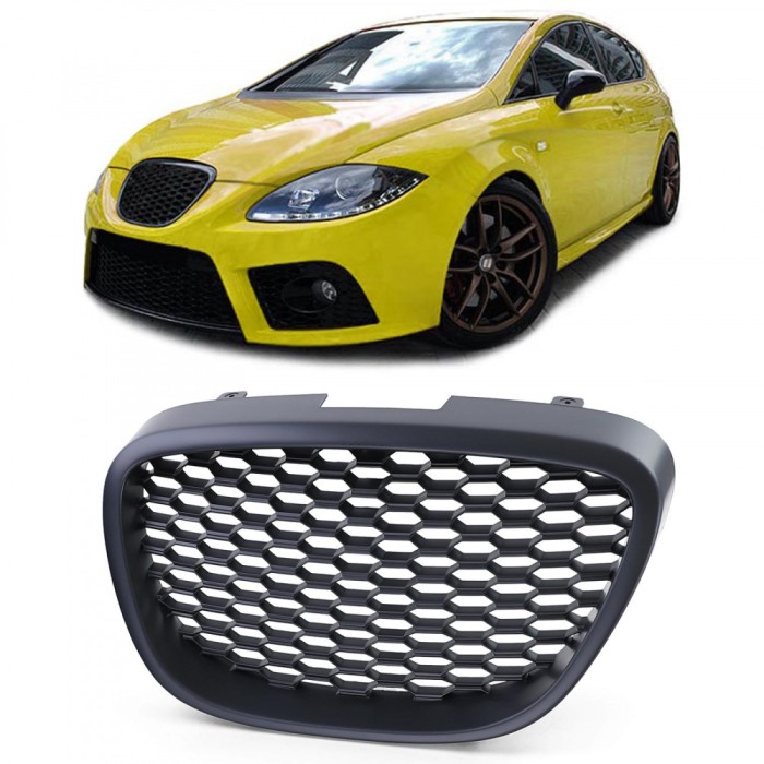 Grila sport tuning fara emblema Seat Leon 1P Altea Toledo 5P fagure NOU