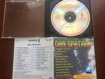 dan spataru best of cd disc selectii muzica usoara slagare electrecord 174 VG++ foto