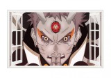 Sticker decorativ, fereastra 3D, Naruto, 85 cm, 1053STK