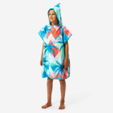 Poncho 500 Sweet baie surf 110-135 cm Copii