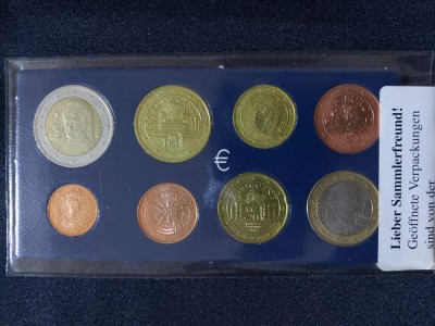Euro set - Austria 2002 , 8 monede UNC foto