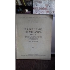 PROBLEME DE MECANICA ANUL II - EMIL AL. ANASTASIU