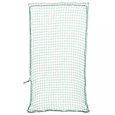 Plasă de remorcă cu funie elastică, verde, 6x3 m, PP foto