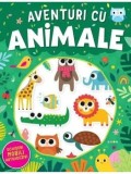 Cumpara ieftin Aventuri cu animale. Ochisori mobili autoadezivi/***