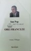 Ore Franceze Vol. 1-2 - Ion Pop - Editura Spandugino, 2024, Coperta Cartonata - Stare Foarte Buna
