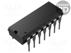 Microcontroler PIC16 14kB 32MHz 2,3-5,5V DIP14 THT Microchip Technology