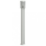Cumpara ieftin Lampa exterioara de podea, argintiu, 110 cm, otel inoxidabil