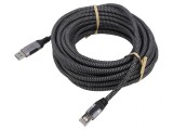 Cablu USB 3.0 RJ45 5m Negru/Gri