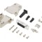 Conector D-Sub 15 Pin Mamă Lipire pe Cablu Gold Flash UNC 4-40