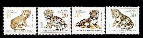 C5476 - Germania Democrata 1978 Fauna 4v.nestampilat MNH