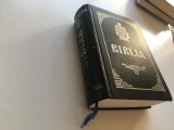 Biblia Chisinau Editie Jubiliara 200 Ani Mitropolie, Consiliul Editorial Bisericii Ortodoxe din Moldova, 1416 pagini + 6 harti